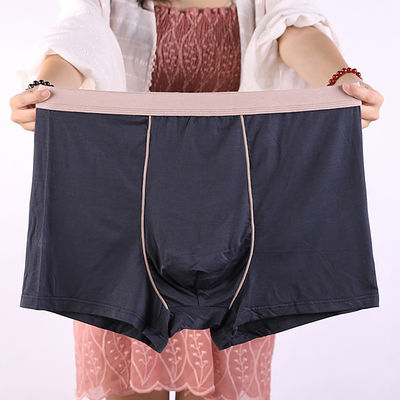 Men'S High Rise Boxer Shorts Bamboo Plus Size Bamboo Modal Stretchy Micro Modal Trunks