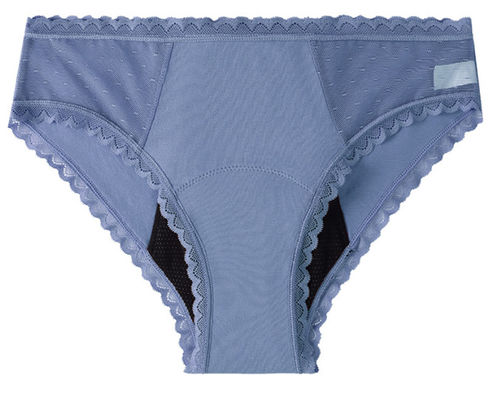 Women'S Postpartum Leak Free Period Panties Underwear Plus Size 4 Layers Mid Waist