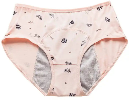 Teen Girls 3 Layers Period Underwear Leakproof Super Absorbent Menstrual Panties For Teenage Girls Physiological Panty